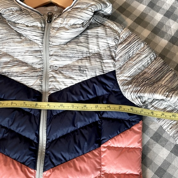 Ladies Colour block Lole Puffer Jacket - Picture 10 of 11